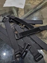 Correas de amarre para caña de pescar, accesorios de pesca al aire libre, 10 Uds.