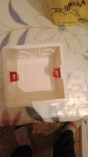 Mounting-Lining-Box Socket Cassette Wall-Switch Wallpad White-Wall for 86--86mm Universal