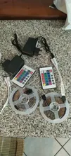 Tape Led-Light Remote Bluetooth Waterproof Smd 2835 Diode Flexible Ribbon RGB DC12V 
