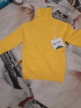 Boys Sweaters Pullover Jumper Turtleneck Knitted Baby-Girls Outerwear Autumn Winter Cotton