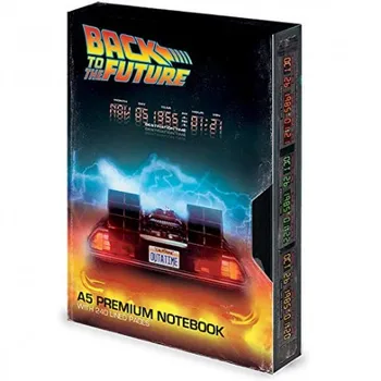 

Notebook A5 Premium Back to the Future