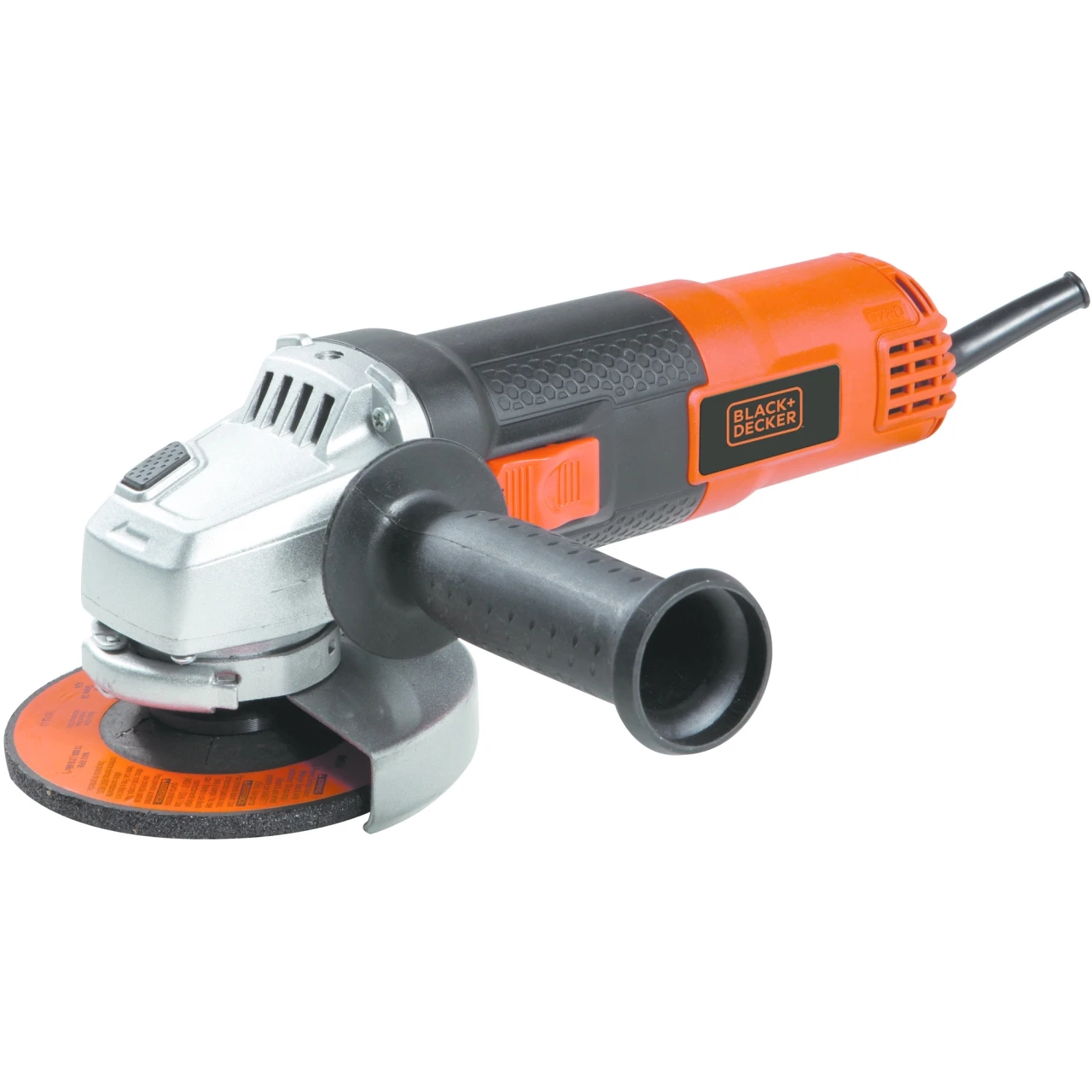 Машина шлифовальная угловая BLACK+DECKER KG8215 (Мощность 820 Вт, диск 115, регулировка положения кожуха без инструмента