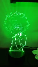 Night-Lamp Bedroom Decor Manga Gift Anime Hunter-X-Hunter Kids Child for 3d