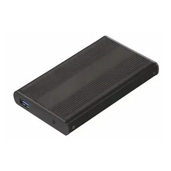 

External Box TooQ TQE-2524B HD 2.5" SATA III-USB 3.0 FAT32 / NTFS / eXT2 / HFS Aluminium Black