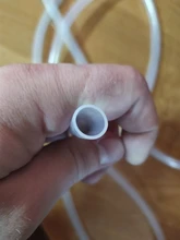 Manguera de silicona transparente de grado alimenticio, manguera de tubo blando de 2mm, 4mm, 6mm, 8mm, 10mm, 12mm, 1/3/5 metros