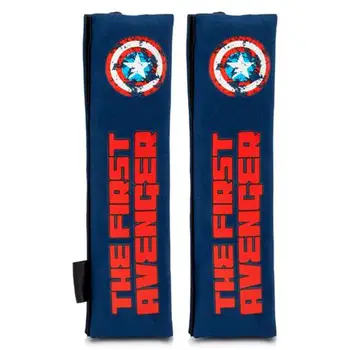 

CAPA104 - almohadilla cinturón coches azul Capitan América universal