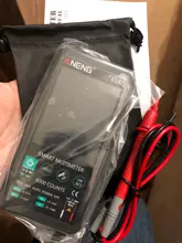 ANENG-multímetro Digital 618C, barra analógica de CC táctil inteligente, valores eficaces verdaderos, probador automático, condensador Transistor profesional, medidor de NCV