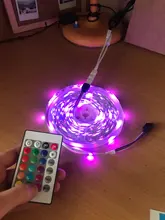 Tape Led Ribbon Strip-Light Christmas Waterproof Rgb Ir-Remote 5050 Rgbww with for 15M
