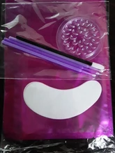 25/50/100 pares/lote Parches para extensión de pestañas almohadillas debajo de los ojos parches de papel rosa sin pelusa pegatinas para pestañas postizas