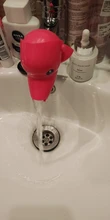 Extensor de grifo con forma de Animal para niños, utensilio para ahorrar agua, con dibujos animados, ayuda a lavarse las manos, juguetes de baño y cocina
