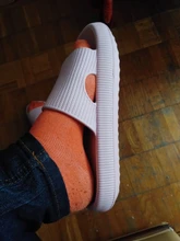 Sandalias antideslizantes gruesas universales de secado rápido, Zapatillas de casa de suela gruesa, calzado de baño, Sandalia de playa de verano