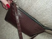 Bolsas de mensajero de hombro con patrón de cocodrilo Retro para mujer, bolsos de mano Vintage, bandoleras lisas informales, bolso cruzado