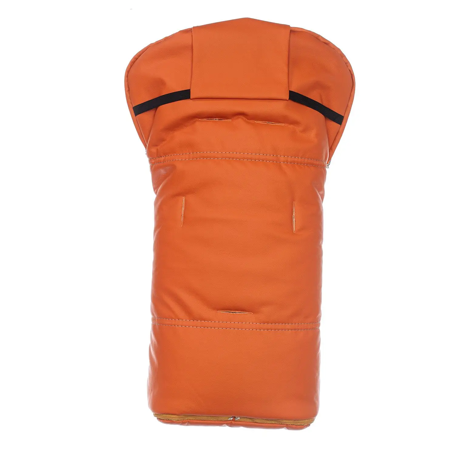 Конверт зимний меховой Nuovita Alpino Lux Pesco(Arancio/Оранжевый