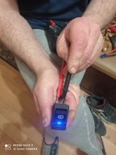 KCD4-interruptor basculante de 2 posiciones, 4 pines, LED, 12V, 35A, lámpara antiniebla de reacondicionamiento de automóvil, con interruptor basculante ligero