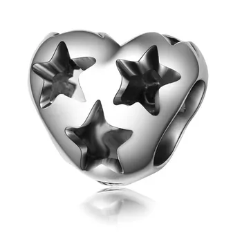 

ANGEMIEL Star Heart Charm With Create Own style