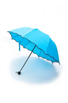 

Umbrella with a showing pattern, blue bradex