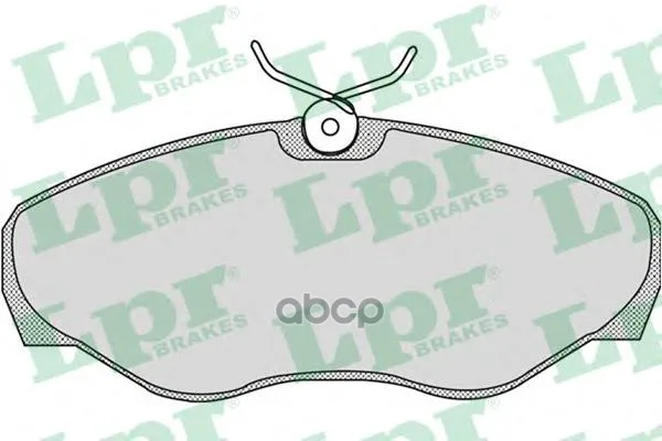 Колодки Тормозные Opel Vivaro/Renault Trafic 01- Передние Lpr 05p869 Lpr арт. 05P869