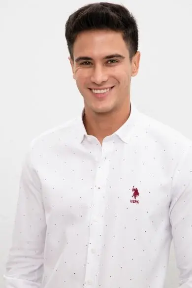 U.S. POLO ASSN. Мужской тканый гомлек