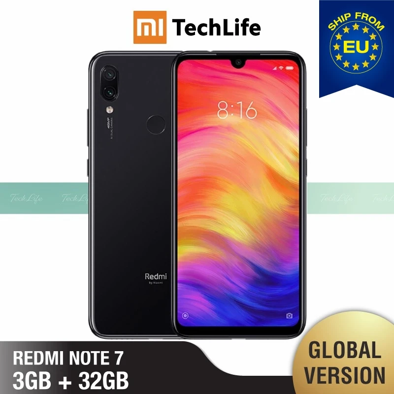 

Global Version Redmi Note 7 32GB ROM 3GB RAM (Brand New / Sealed) note 7, note7
