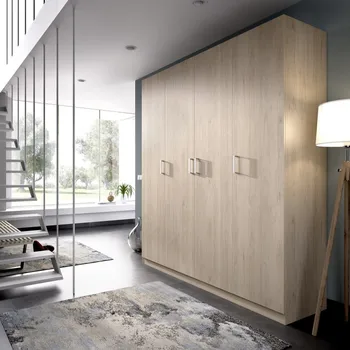 

KIT cabinet model MAXI 200 4 doors and NATURAL oak COLOR and easy mounting