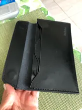 Cartera larga de lujo para mujer, bolso de mano de cuero genuino de vaca para teléfono, cartera de mano de diseñador para teléfono