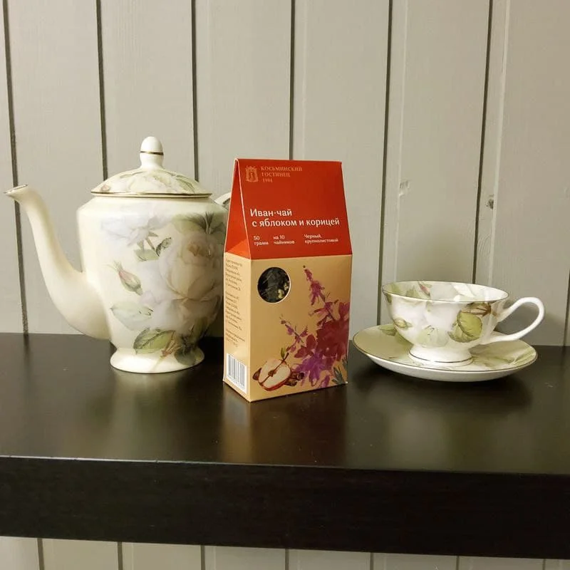 Ivan-tea with apple and cinnamon 50 grams, Kosminsky gostinets