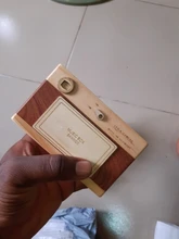 Organizador de maquillaje para el hogar, porta lápiz de madera con cámara creativa