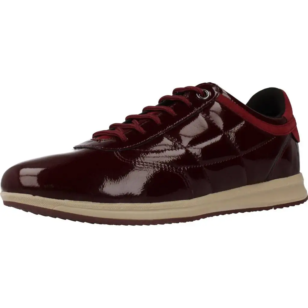geox burgundy shoes