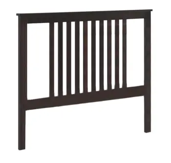 

HEADER FOR somier 135 TABAC, MADE FROM SOLID PINE, WENGE COLOR., MEASURES 100x147x2