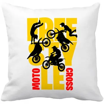 

Cushion with insert Motocross Freestyle jumps