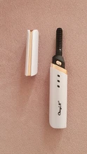 CkeyiN-rizador de pestañas eléctrico, rizador de pestañas en caliente recargable por USB, calentamiento rápido, rizador de pestañas Natural, maquillaje de larga duración