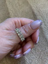 2020 chapados en plata de moda elástico anillos para las mujeres brillante estrás de cristal Multicolor anillo nupcial de la boda accesorios de la joyería
