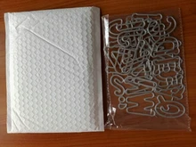 Cutting-Dies Die-Cuts Album Decorative-Crafts Diy Scrapbooking Embossing Metal 26-Letters