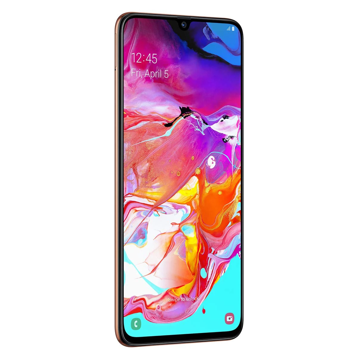 Samsung Galaxy A70 кораллового цвета с двумя сим картами внутренний 128 ГБ de Memoria 6 Жесткий GB