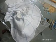 Guantes antiarañazos de algodón para bebé, protección facial para recién nacido, mitones guante, accesorios infantiles, 100%