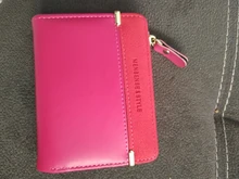 Cartera pequeña para mujer, monedero pequeño, billetera pequeña con broche para tarjeta de mujer