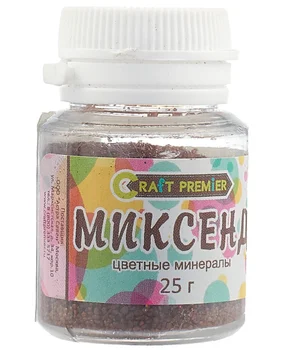 

"Mixend" colored minerals, 25 C. "сraft Premier", Ginger