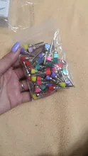 40 unids/lote de materiales de laboratorio Dental, cierre de nailon colorido, pequeño pulidor de pulido plano, cepillos de Prophy, producto de dentista, herramienta al por mayor