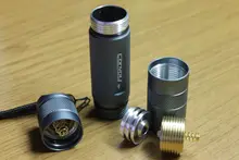 Flashlight Torch Lantern Bicycle Self-Defense Camping Convoy S2 Cree Xml2 Gray for Edc Led