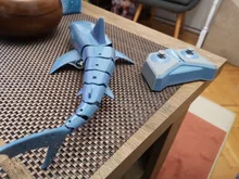Tiburón de juguete de simulación RC para niños, 2,4G, 4 canales, a prueba de agua, eléctrico, Control remoto, barco de tiburón, piscina, baño, juguetes para niños, regalo