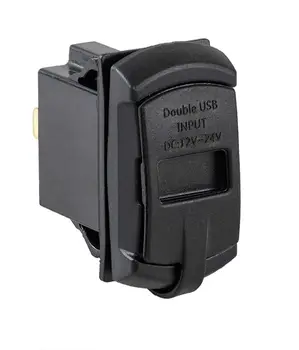 

USB connector 5 v 4.2a and voltmeter for installation together with buttons aes11185x or aes1118sula013 aes1118sula013