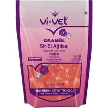 

Vi-Vet Granule Sir Hand Wax Powder 250 Gr | hair removal wax machine heater | Waxing Machine | Hair Removal wax pellets |