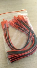 IMC-Cable conector JST macho + hembra para batería RC, 10 pares, 150mm, oferta