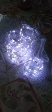 LED Garland Curtain Battery Fairy-Lights Window The on USB Christmas 3MX3M
