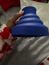 Cubierta difusora de secador de pelo, Gel de sílice resistente a altas temperaturas, accesorios plegables para secador de pelo, herramientas de salón de peluquería