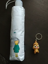 OLYCAT-Paraguas plegable automático para mujer, sombrilla resistente a la lluvia, resistente al agua, Anti UV, 8K, para niñas