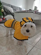 Jumpsuit Hoodies Pet-Coat Rain-Jacket Reflective French-Bulldog-S-2xl Waterproof Medium