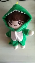20cm muñeca bebé muñeca de La felpa ropa de sudadera adorable muñecos de peluche accesorios para k-pop coreano EXO ídolo muñecas