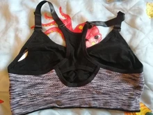 De las mujeres de los deportes sujetador de La Yoga transpirable Top de secado rápido a prueba de golpes a prueba Cruz Push Up fitness sujetador para actividad gimnasio corriendo sujetador