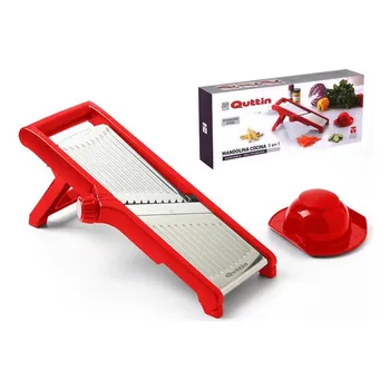 

3-in-1 Mandolin Grater Quttin Red (40 X 17 x 3 cm)